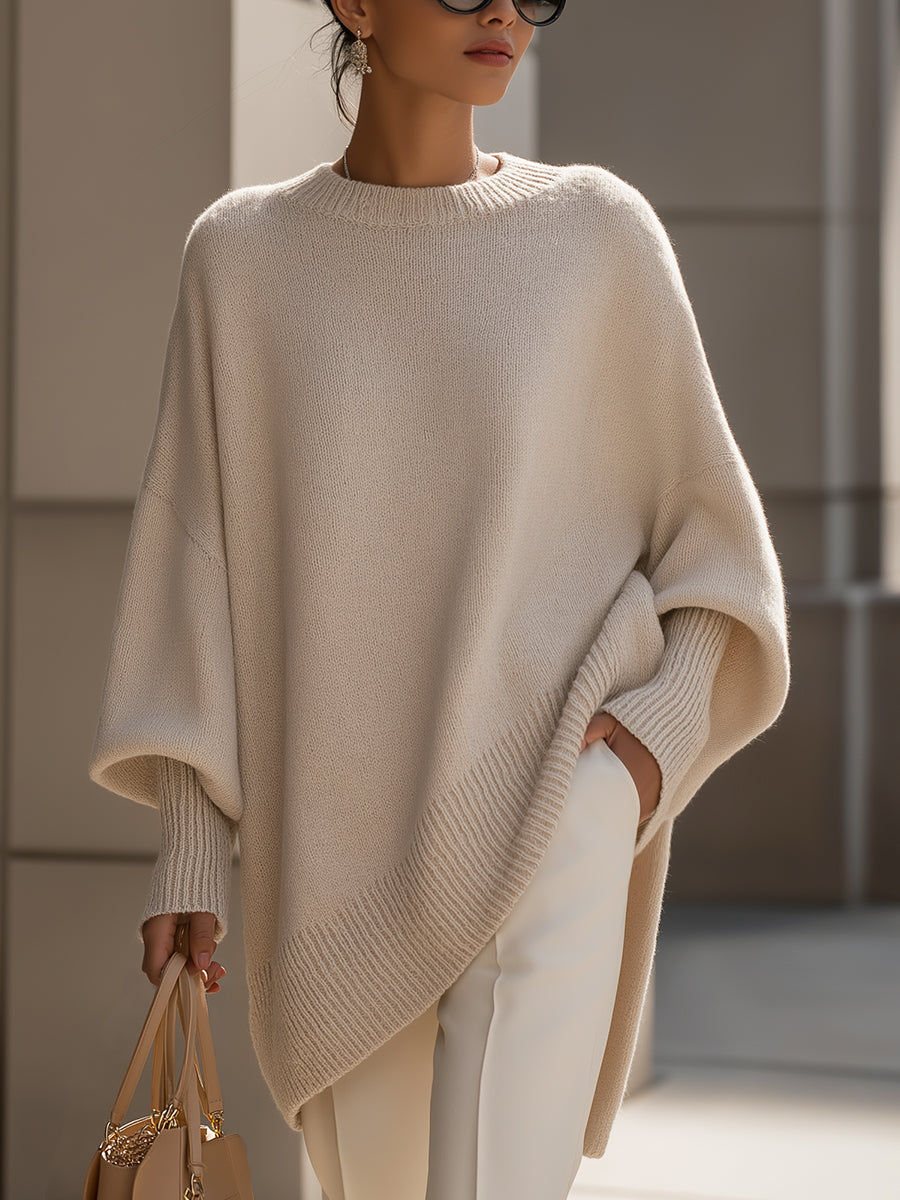 Wanwen | Sofistikeret Uldblandings Sweater