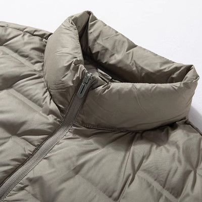 Herre Letvægts Stå Krave Frakke, Casual Forår Efterår Jakke, Hverdags Ydertøj