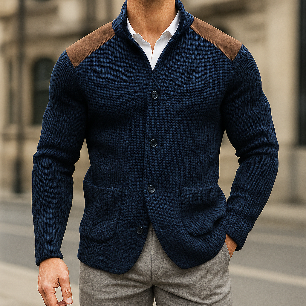 ROSSI ROMA | BLAZER I STRUKTURERET STRIK