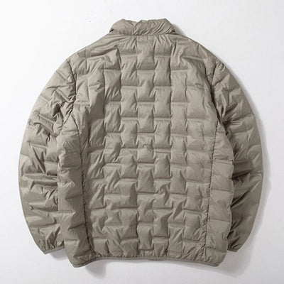 Herre Letvægts Stå Krave Frakke, Casual Forår Efterår Jakke, Hverdags Ydertøj