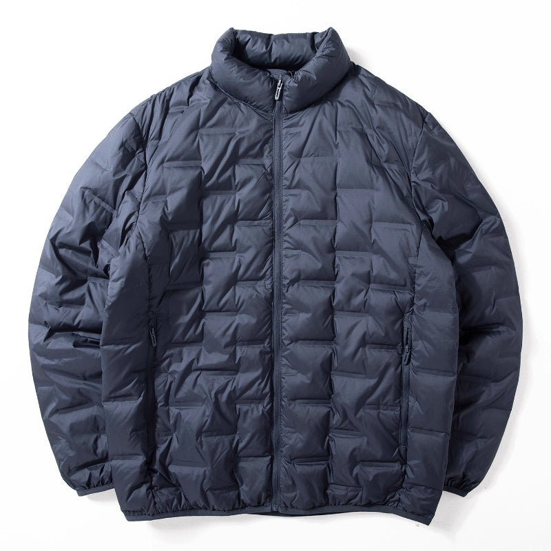 Herre Letvægts Stå Krave Frakke, Casual Forår Efterår Jakke, Hverdags Ydertøj