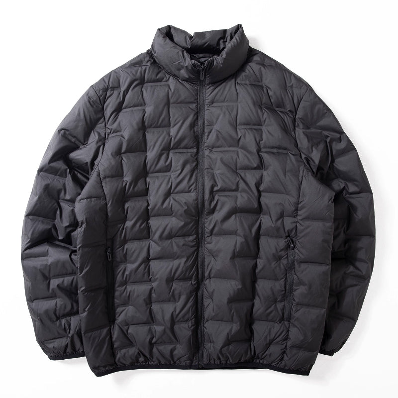 Herre Letvægts Stå Krave Frakke, Casual Forår Efterår Jakke, Hverdags Ydertøj