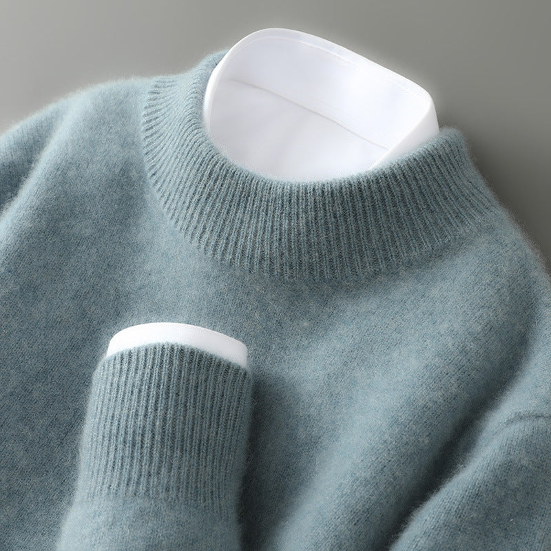 Silvia - Elegant Cashmere Sweater (Grøn)