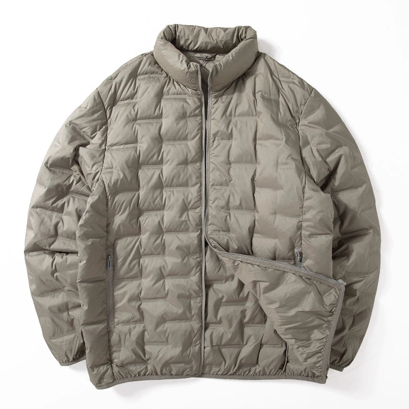 Herre Letvægts Stå Krave Frakke, Casual Forår Efterår Jakke, Hverdags Ydertøj